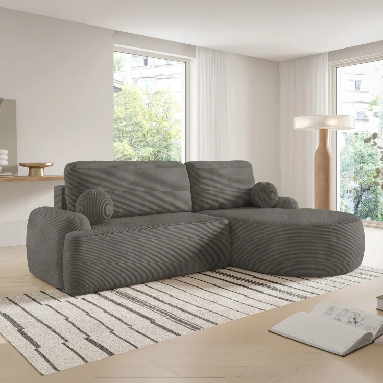 Narożnik MIKI L Poso 115 Sztruks w Salonie 2.jpg