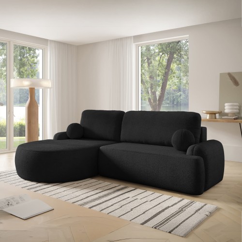 Narożnik MIKI L Quelle 100 Boucle w Salonie