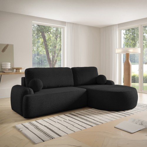 Narożnik MIKI L Quelle 100 Boucle w Salonie 2
